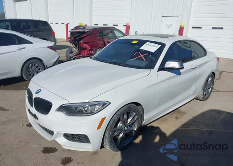 2015 BMW M235 z USA, uszkodzony, nr VIN WBA1J7C55FV289080